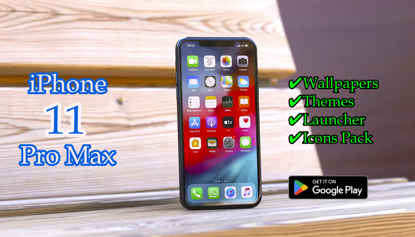 اسکرین شات 4 برنامه iPhone 11 Pro Max Launcher