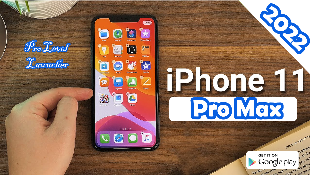 اسکرین شات 1 برنامه iPhone 11 Pro Max Launcher