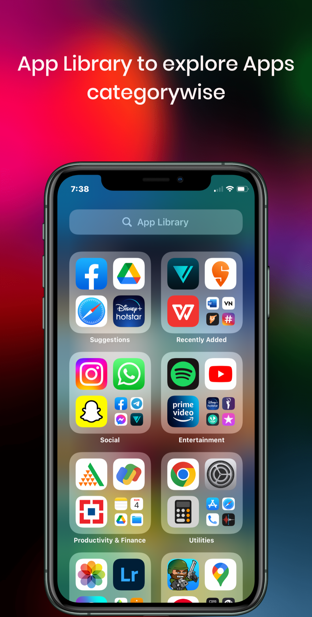 اسکرین شات 2 برنامه Launcher