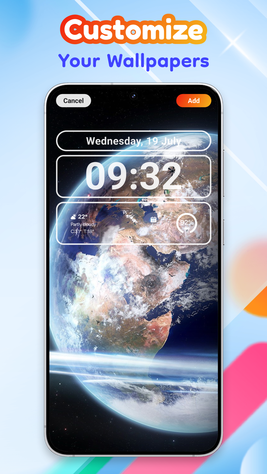 اسکرین شات 4 برنامه Wallpaper for iPhone - IOS 18