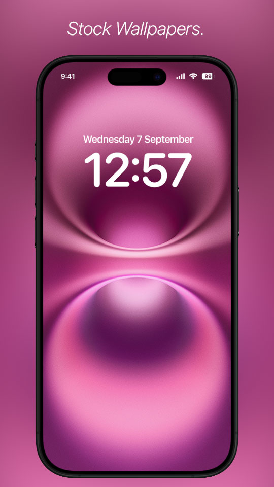 اسکرین شات 7 برنامه Wallpaper for iphone 16