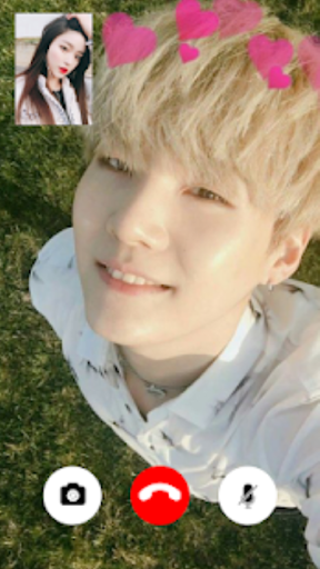 اسکرین شات 4 برنامه BTS Video Call jimin - jungkook suga jhope v prank