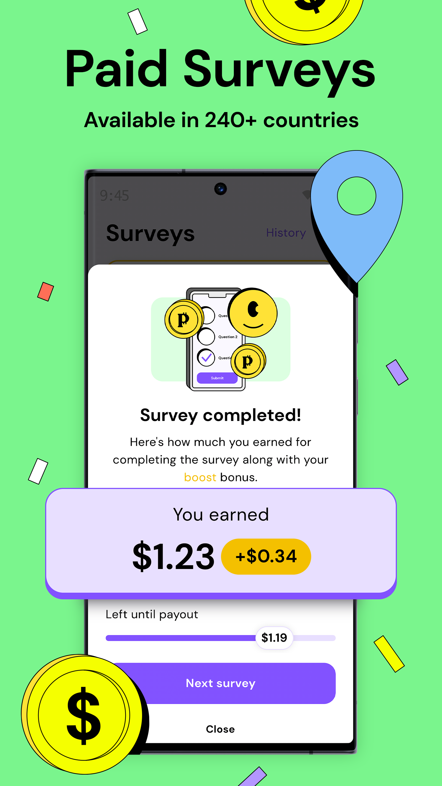 اسکرین شات 2 برنامه Pawns.app: Earn Money