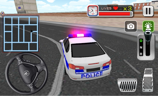 اسکرین شات 4 بازی Police Car Driver