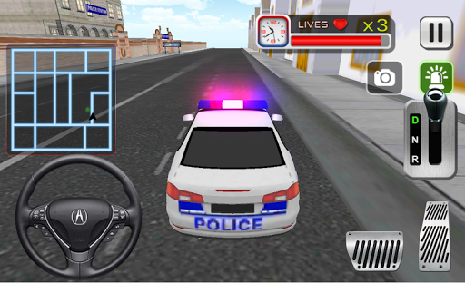 اسکرین شات 1 بازی Police Car Driver