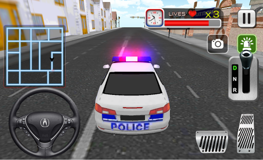 اسکرین شات 2 بازی Police Car Driver