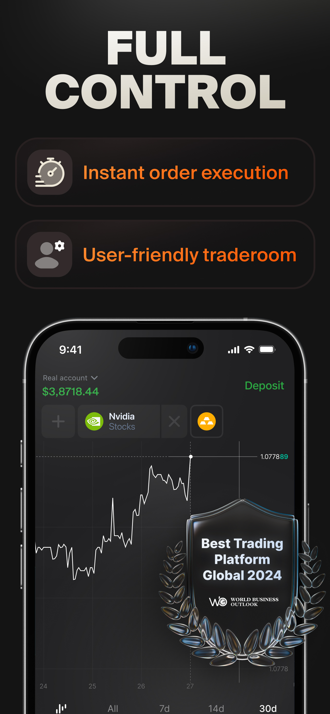 اسکرین شات 5 برنامه IQ Trading - Invest & Trade