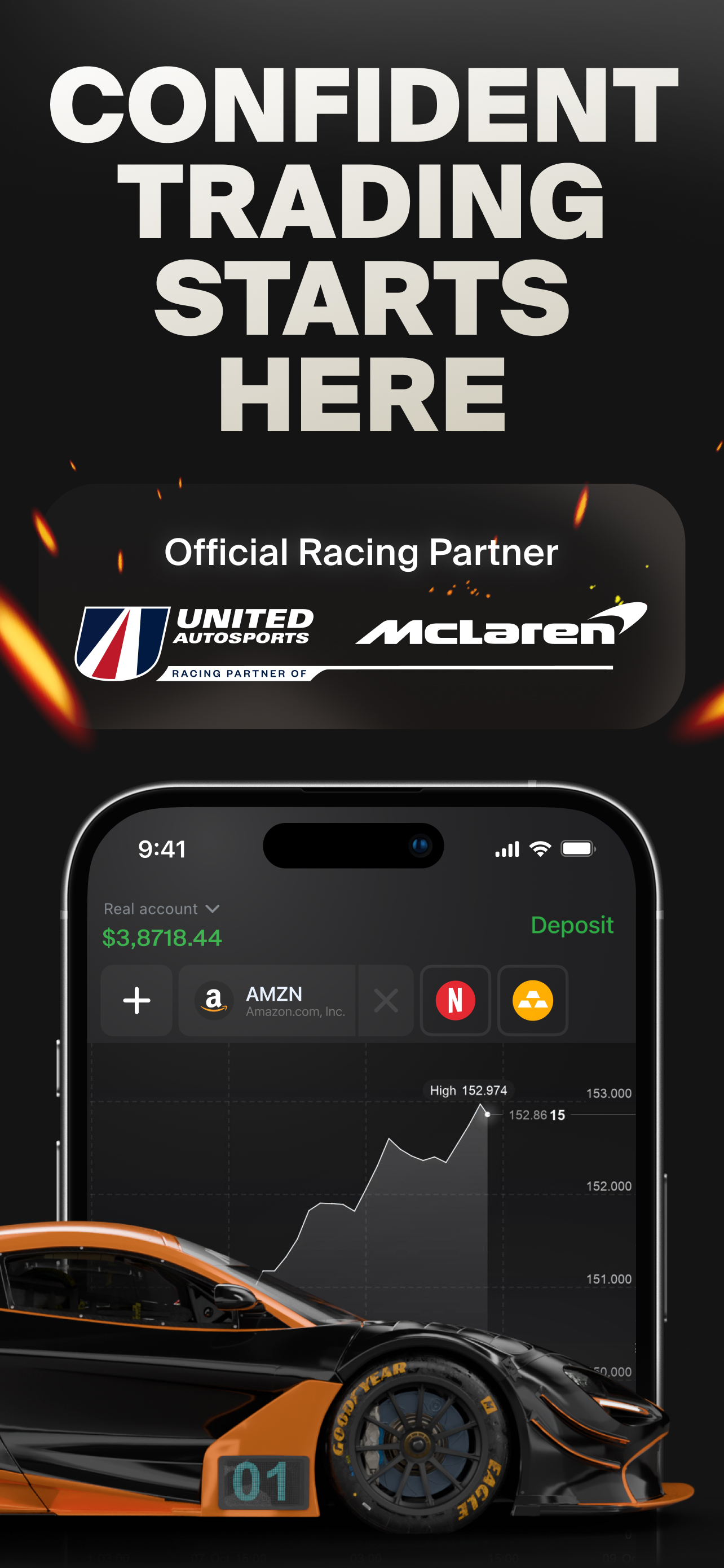 اسکرین شات 1 برنامه IQ Trading - Invest & Trade