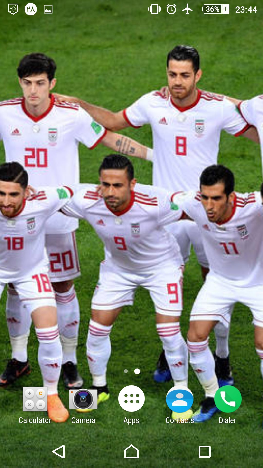 اسکرین شات 62 برنامه بازیکنان فوتبال ایرانی HD+ 1 پس زمینه