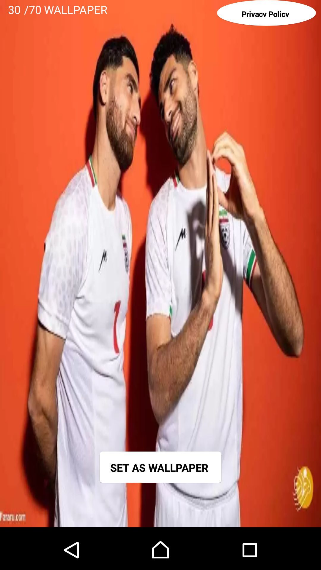 اسکرین شات 63 برنامه بازیکنان فوتبال ایرانی HD+ 1 پس زمینه