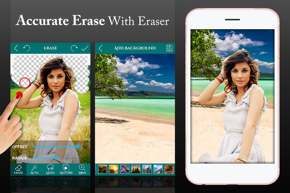 اسکرین شات 2 برنامه Ultimate Background Eraser