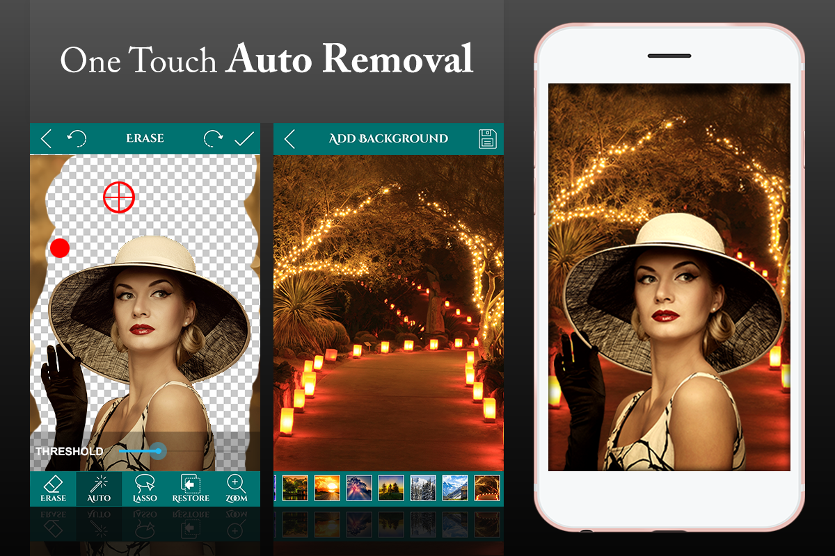 اسکرین شات 1 برنامه Ultimate Background Eraser