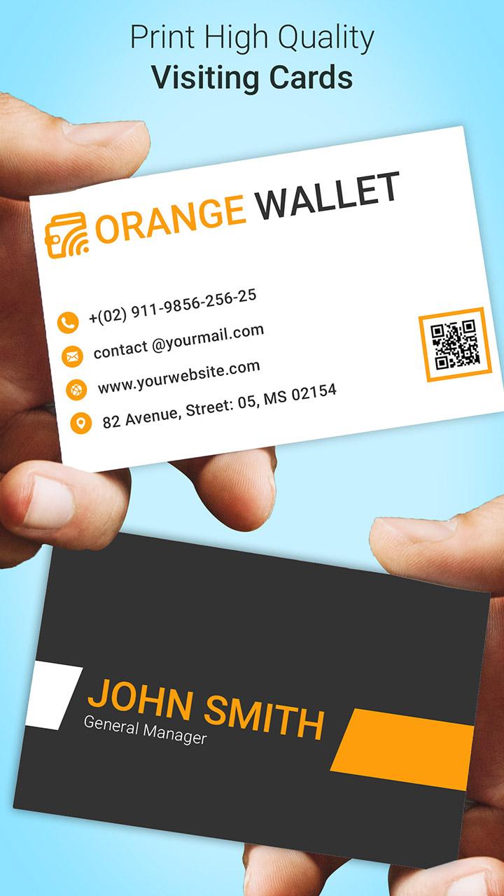 اسکرین شات 5 برنامه Business Card Maker