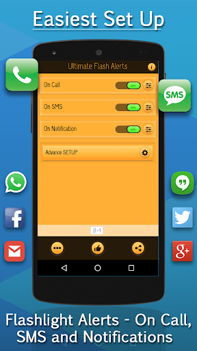 اسکرین شات 1 برنامه Ultimate Flash Alerts