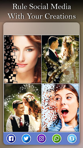 اسکرین شات 6 برنامه Glixel - Glitter and Pixel Effects Photo Editor