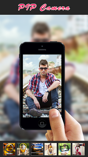 اسکرین شات 2 برنامه PIP Camera - Photo Editor