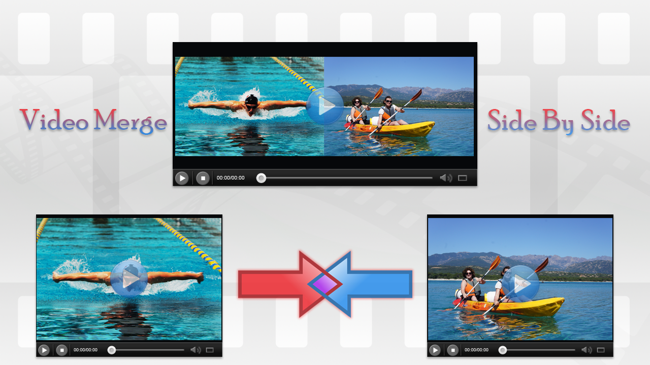 اسکرین شات 4 برنامه Video Merge - Side By Side