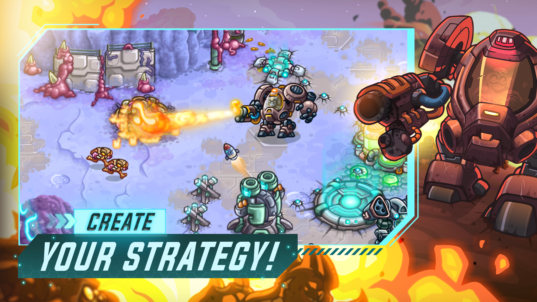 اسکرین شات 2 بازی Iron Marines Offline Strategy