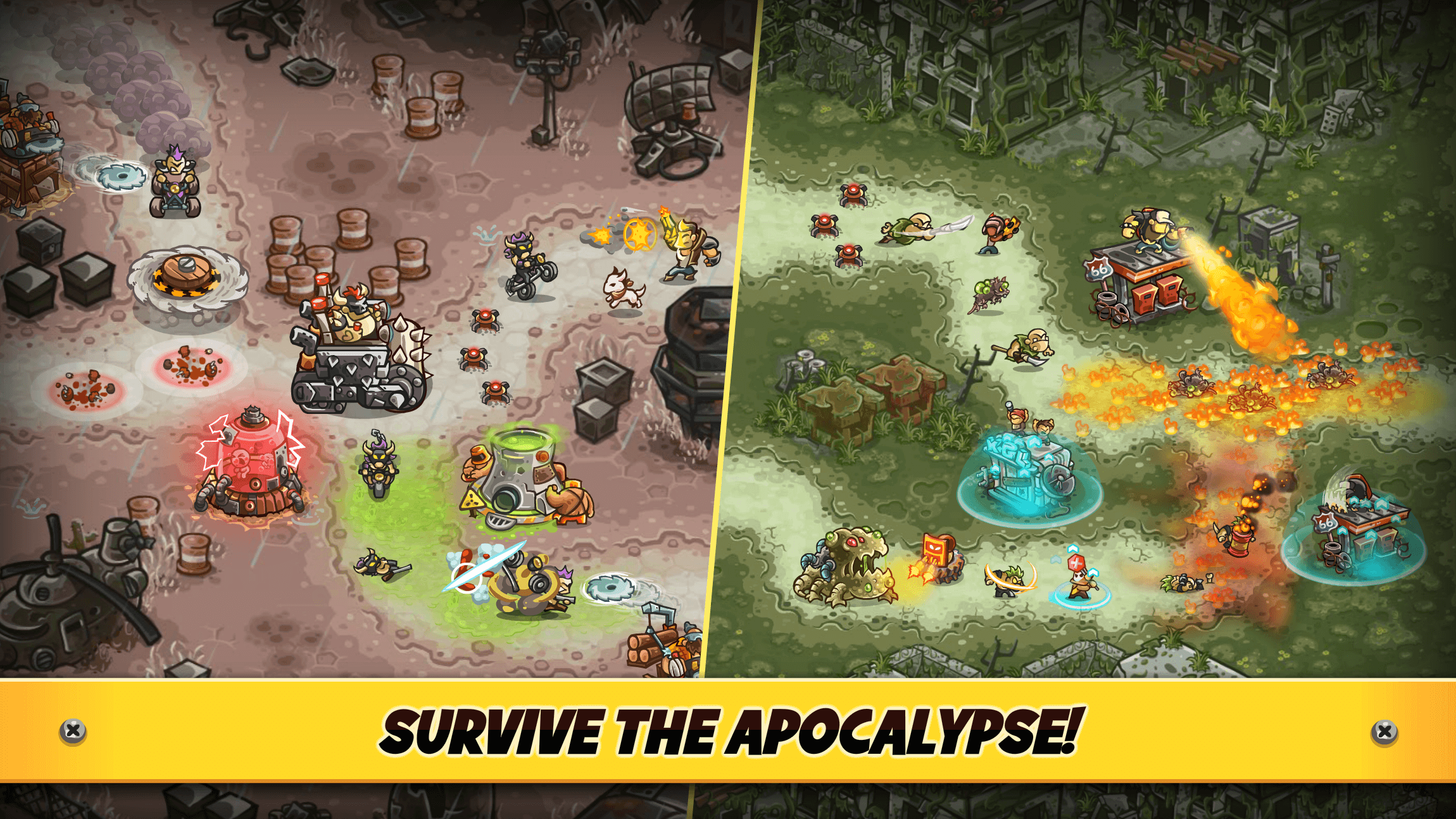 اسکرین شات 4 بازی Junkworld - Tower Defense Game