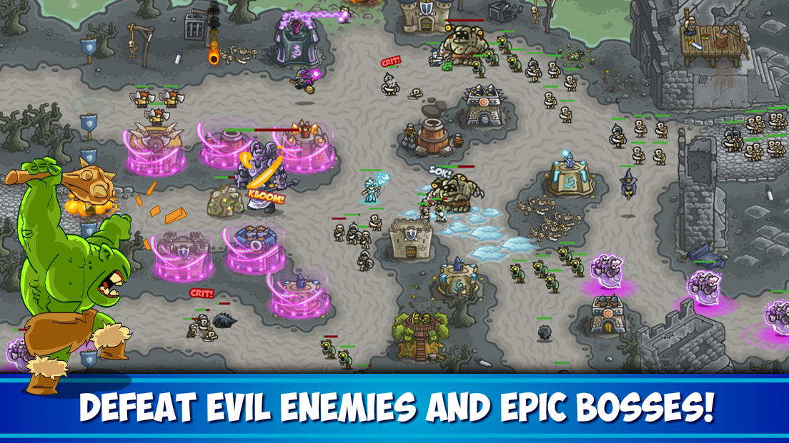 اسکرین شات 4 بازی Kingdom Rush Tower Defense TD