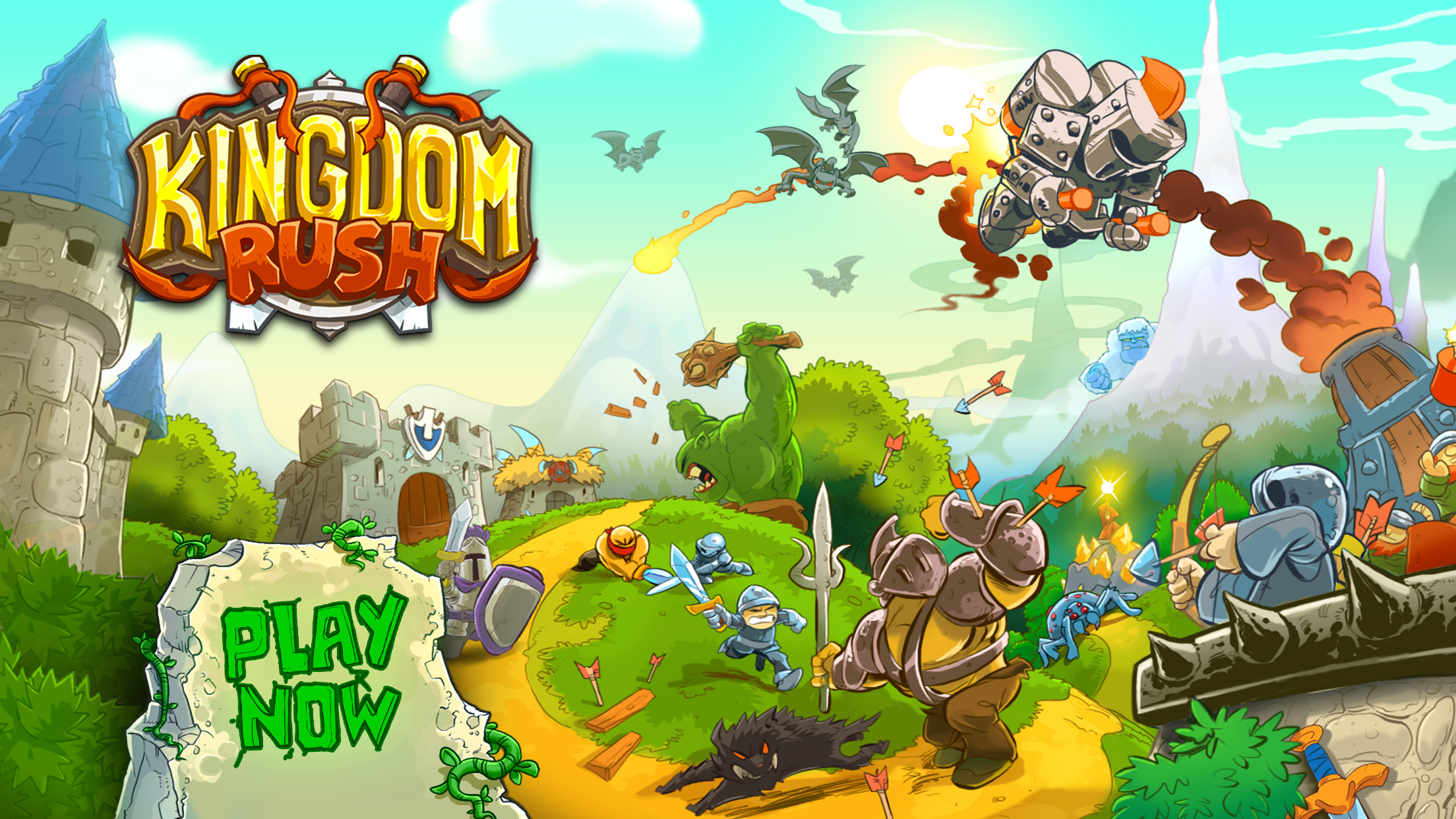 اسکرین شات 1 بازی Kingdom Rush Tower Defense TD