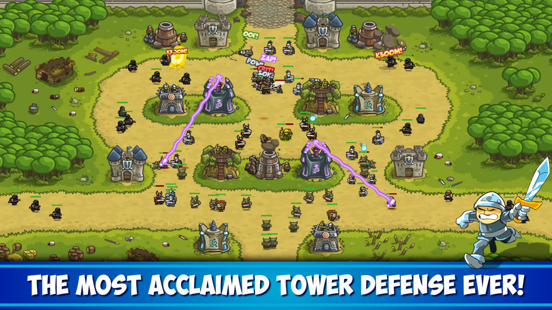 اسکرین شات 1 بازی Kingdom Rush Tower Defense TD
