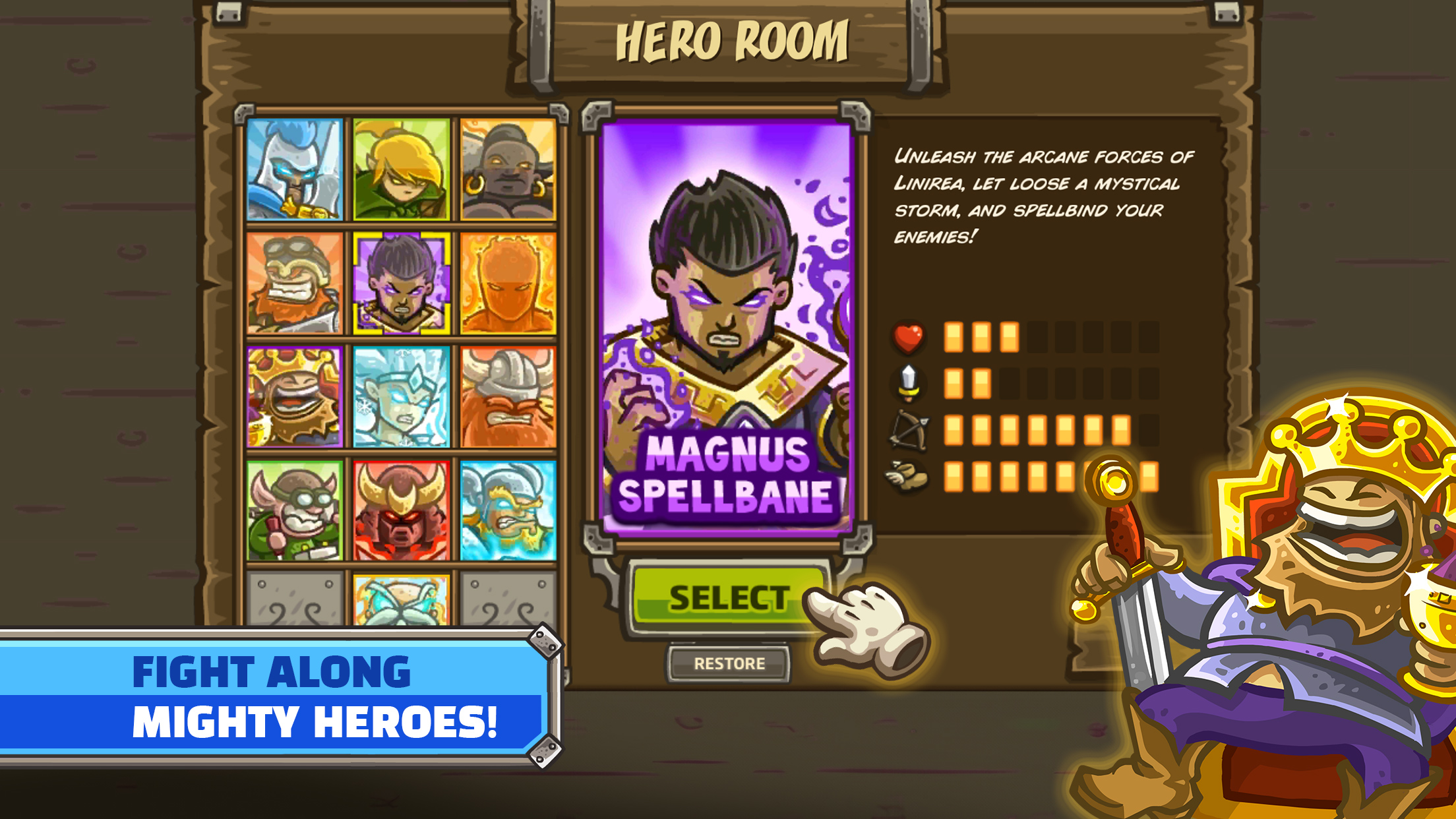 اسکرین شات 4 بازی Kingdom Rush Tower Defense TD