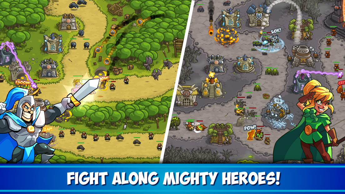 اسکرین شات 3 بازی Kingdom Rush Tower Defense TD
