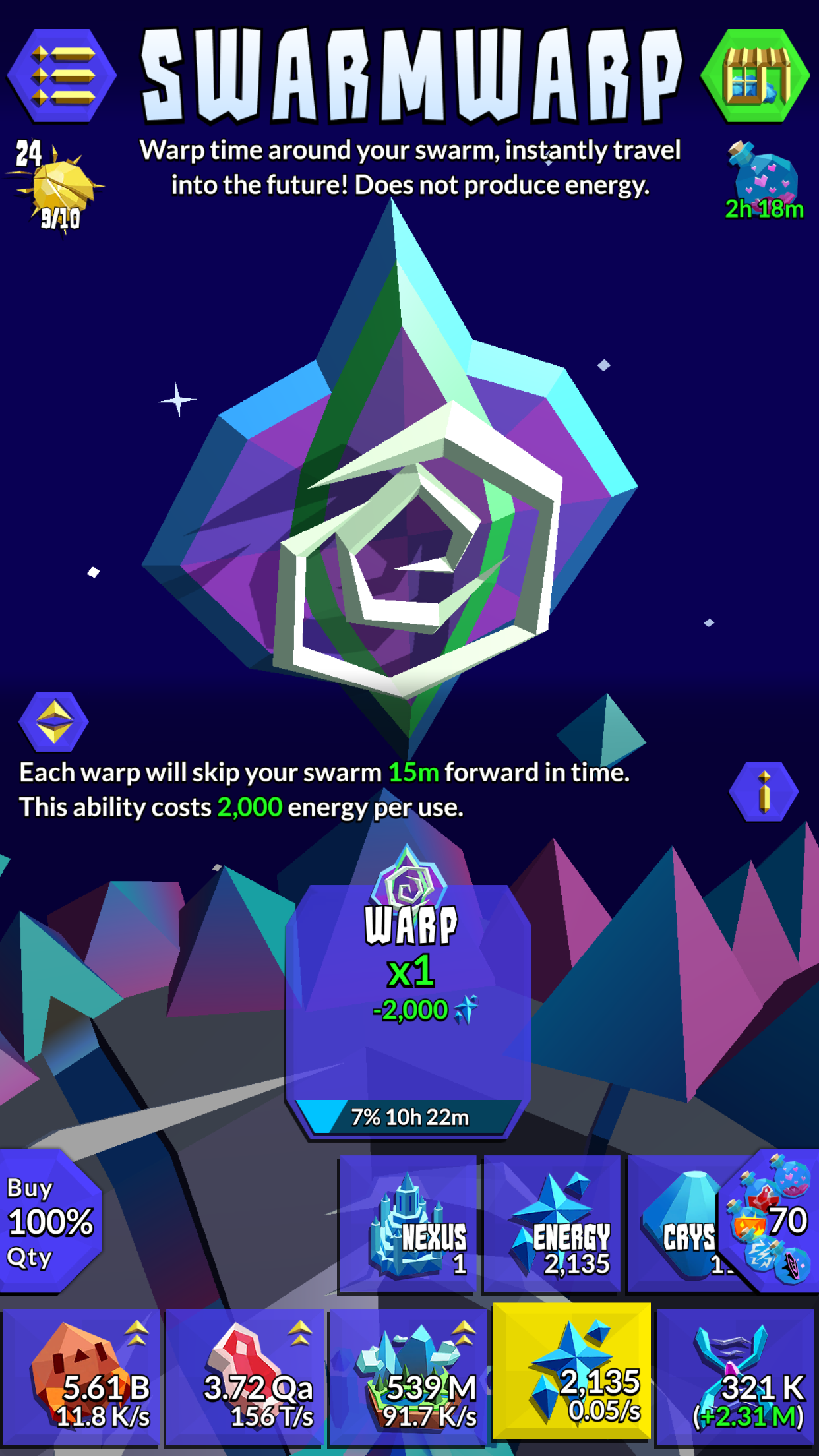 اسکرین شات 4 بازی Swarm Simulator: Evolution