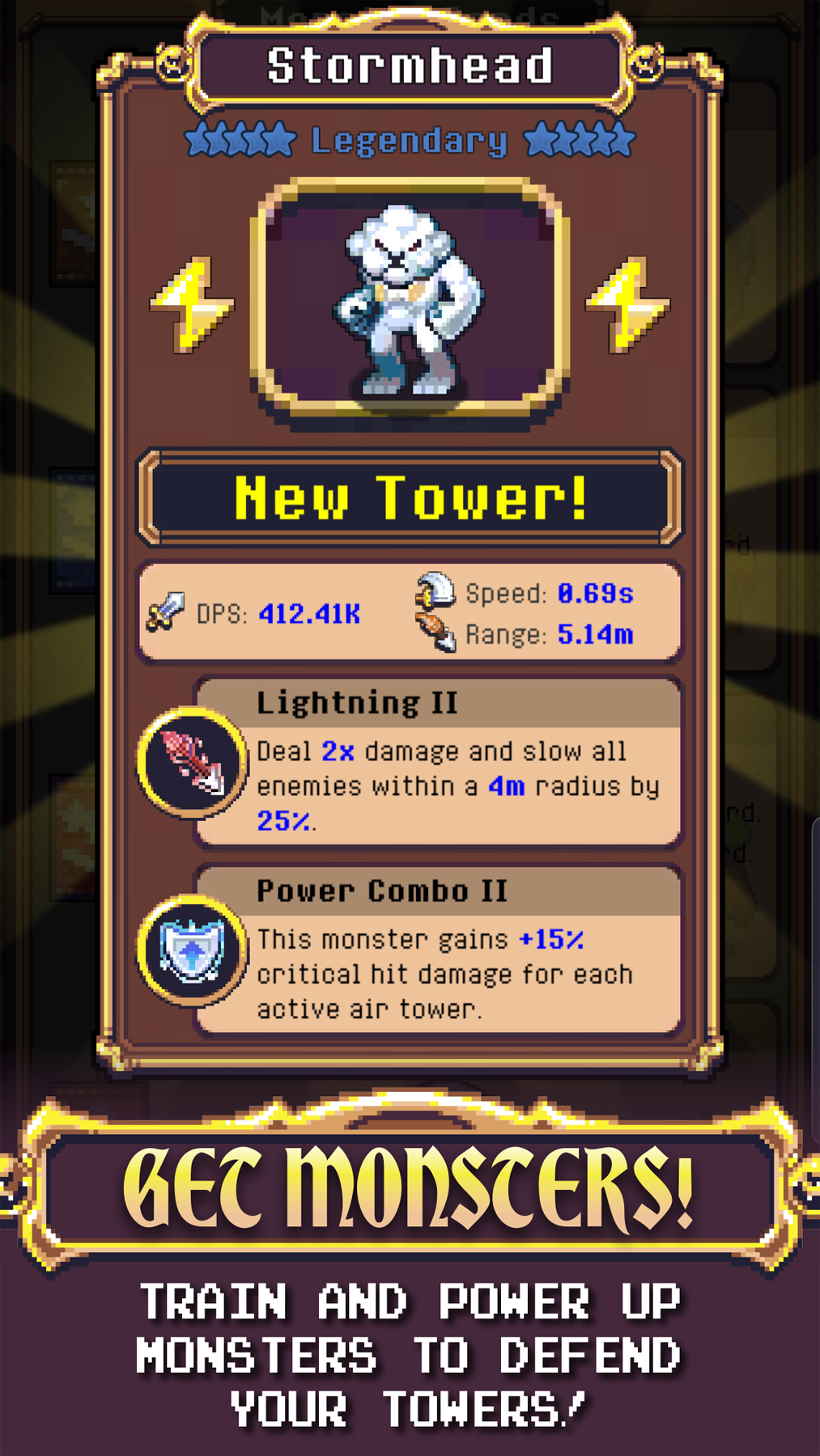 اسکرین شات 6 بازی Epic Monster TD - RPG Tower De
