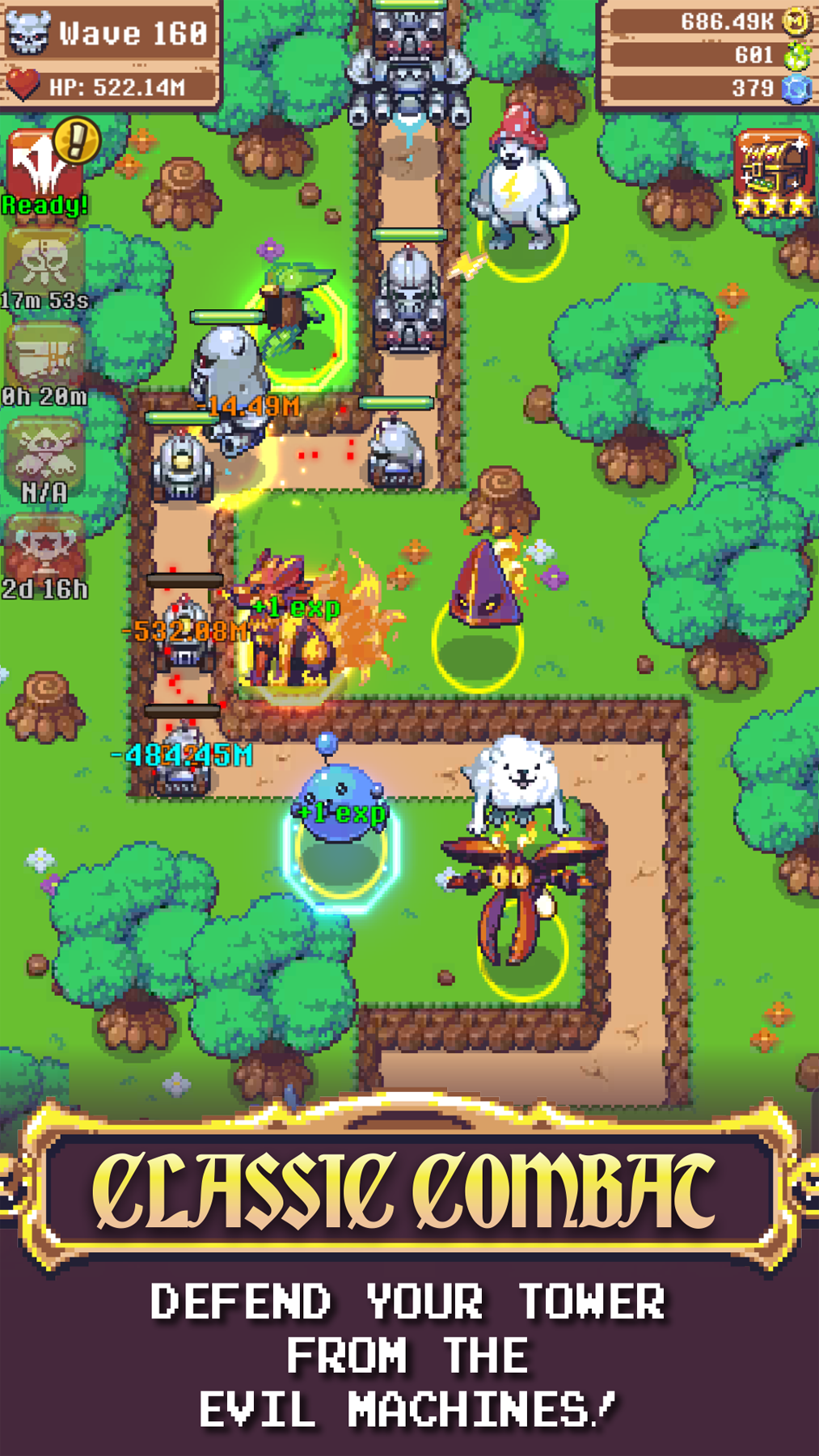اسکرین شات 4 بازی Epic Monster TD - RPG Tower De