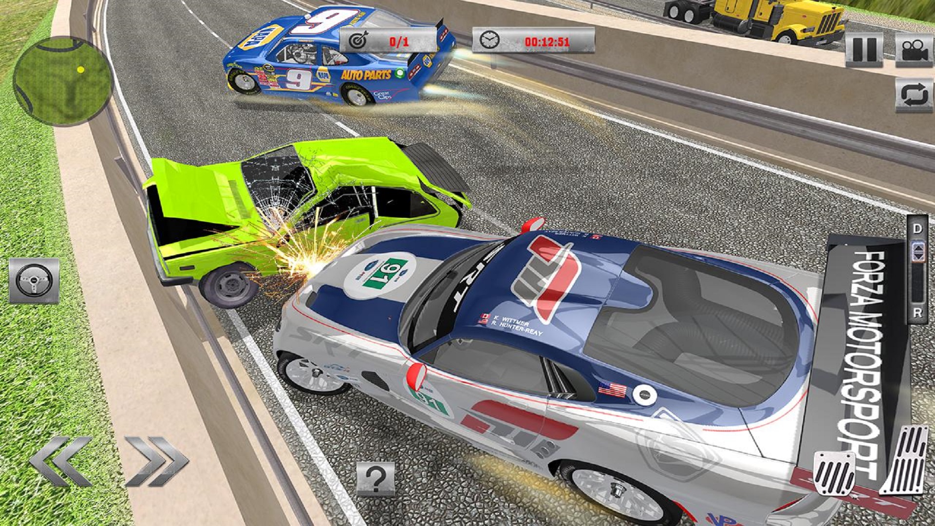 اسکرین شات 3 بازی Car Crash Simulator & Beam 3D