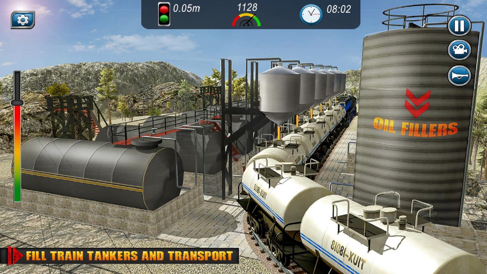 اسکرین شات 2 بازی Oil Tanker Train Transporter 2
