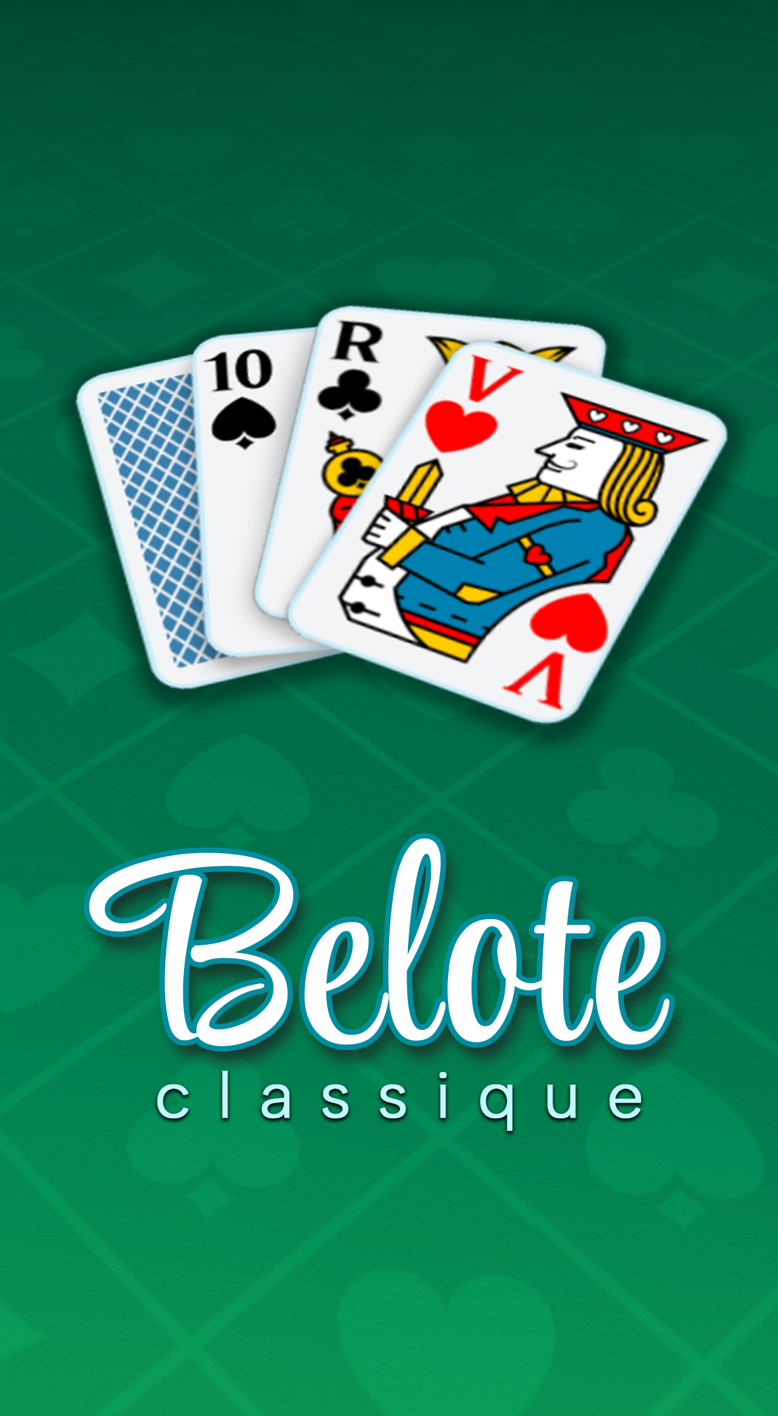 اسکرین شات 1 بازی Belote & Coinche Classic