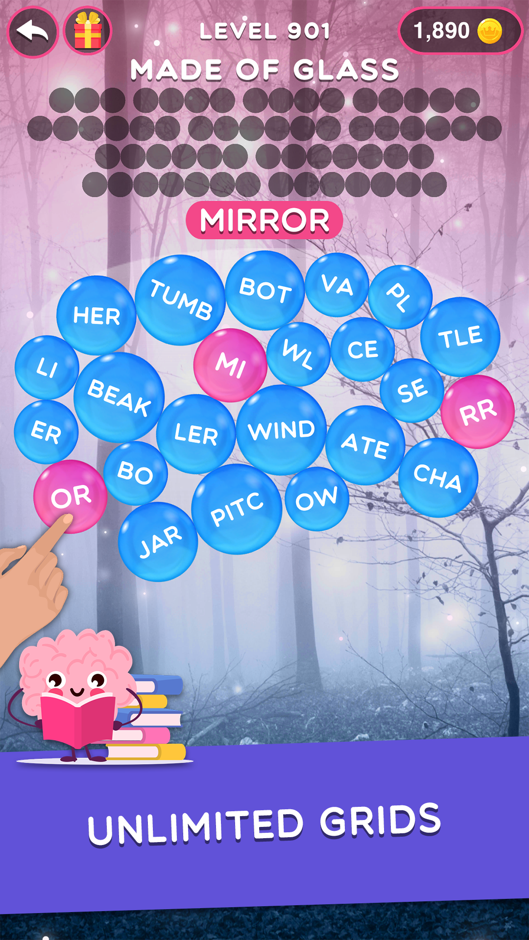 اسکرین شات 3 بازی Word Magnets - Puzzle Words
