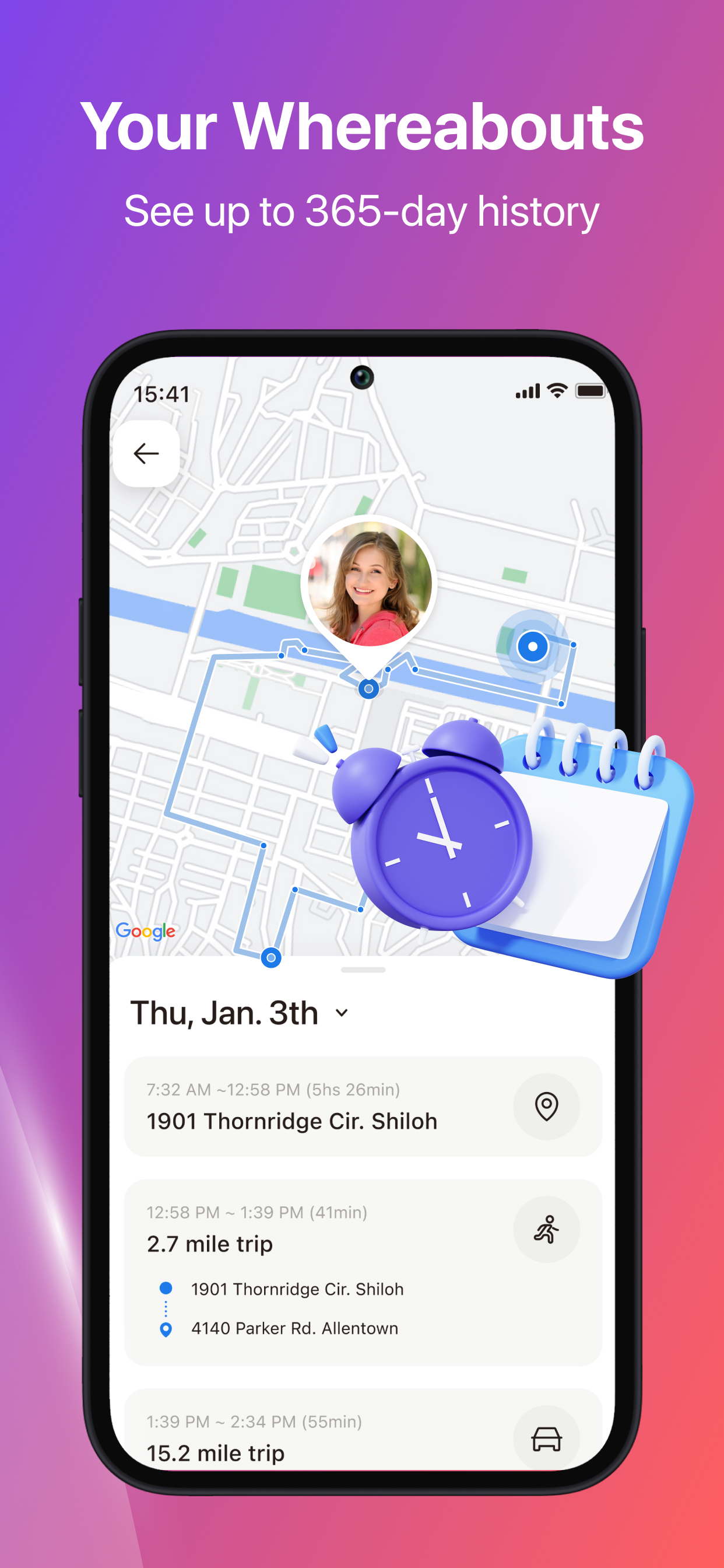 اسکرین شات 3 برنامه iSharing: GPS Location Tracker