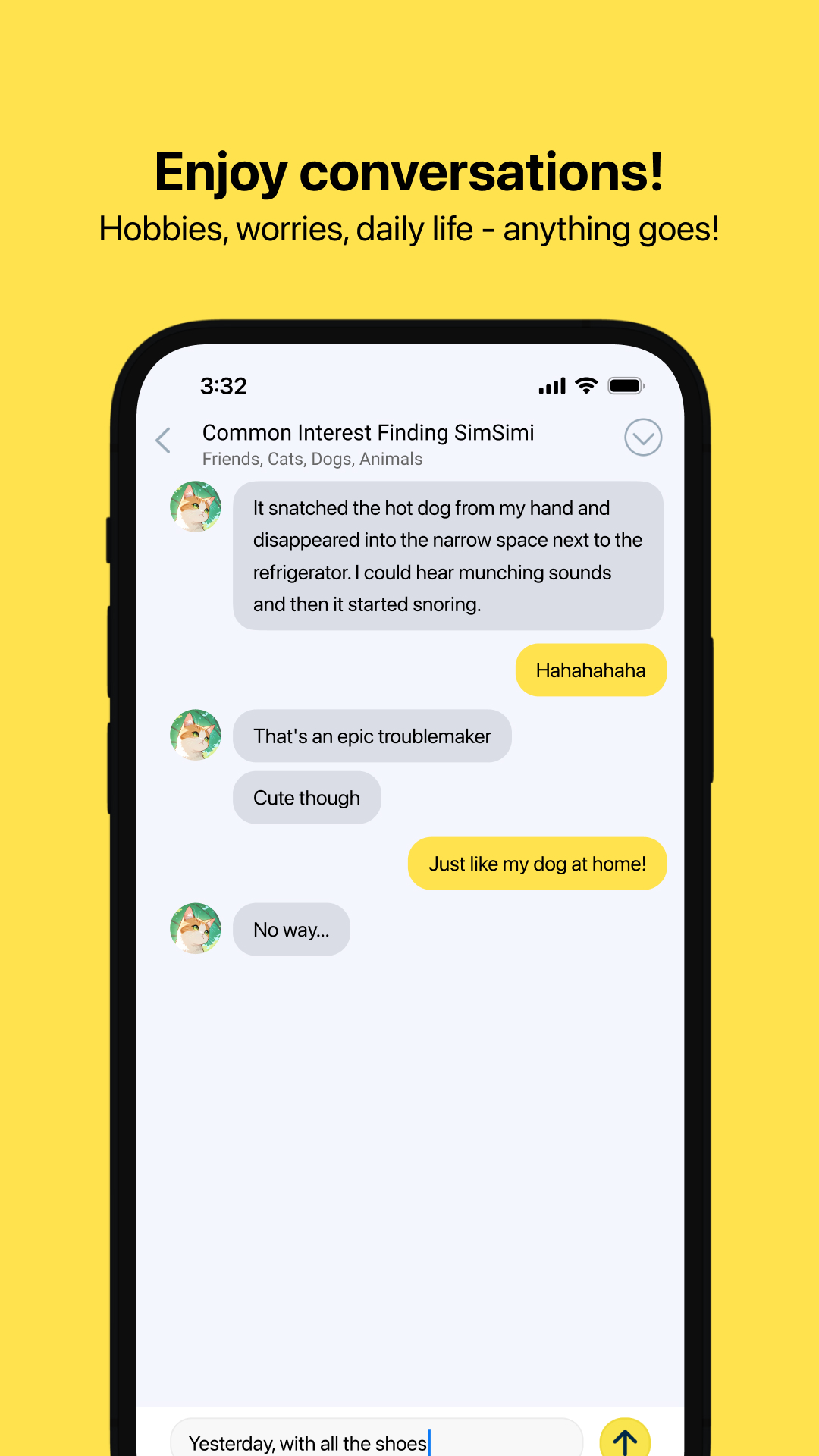 اسکرین شات 5 برنامه SimSimi