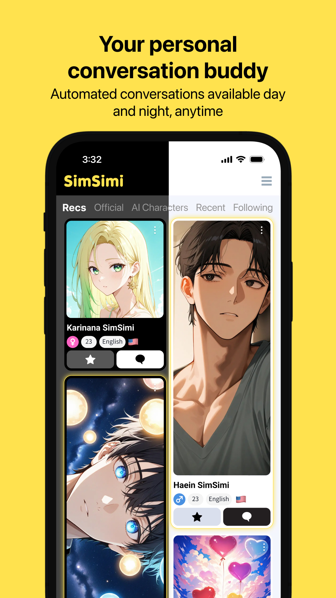 اسکرین شات 6 برنامه SimSimi