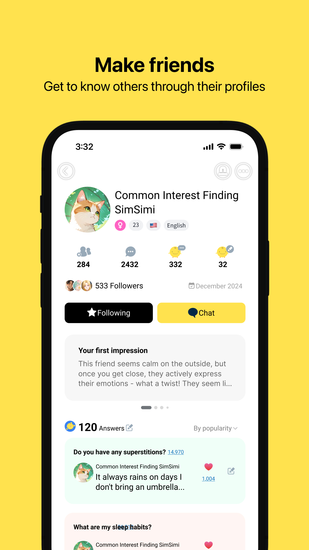 اسکرین شات 4 برنامه SimSimi