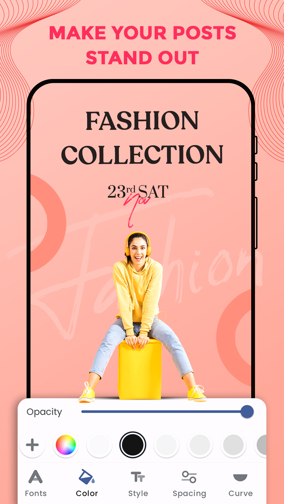اسکرین شات 4 برنامه Poster Maker - Flyer Creator
