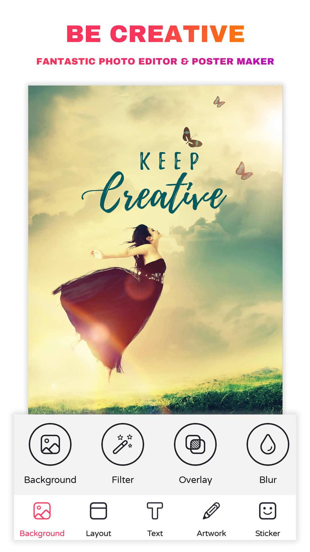 اسکرین شات 2 برنامه Thumbnail Maker - Make Flyers