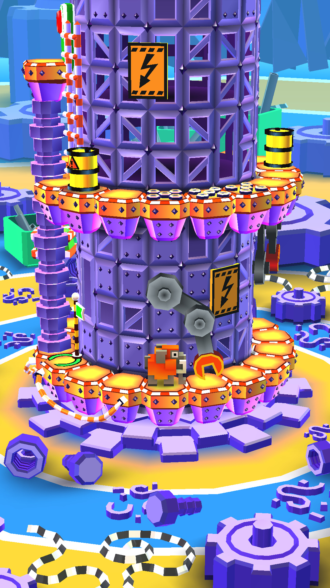 اسکرین شات 3 بازی Blocky Castle: Tower Climb