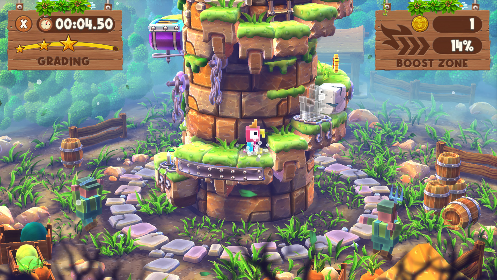 اسکرین شات 1 بازی Blocky Castle 2: Challenge
