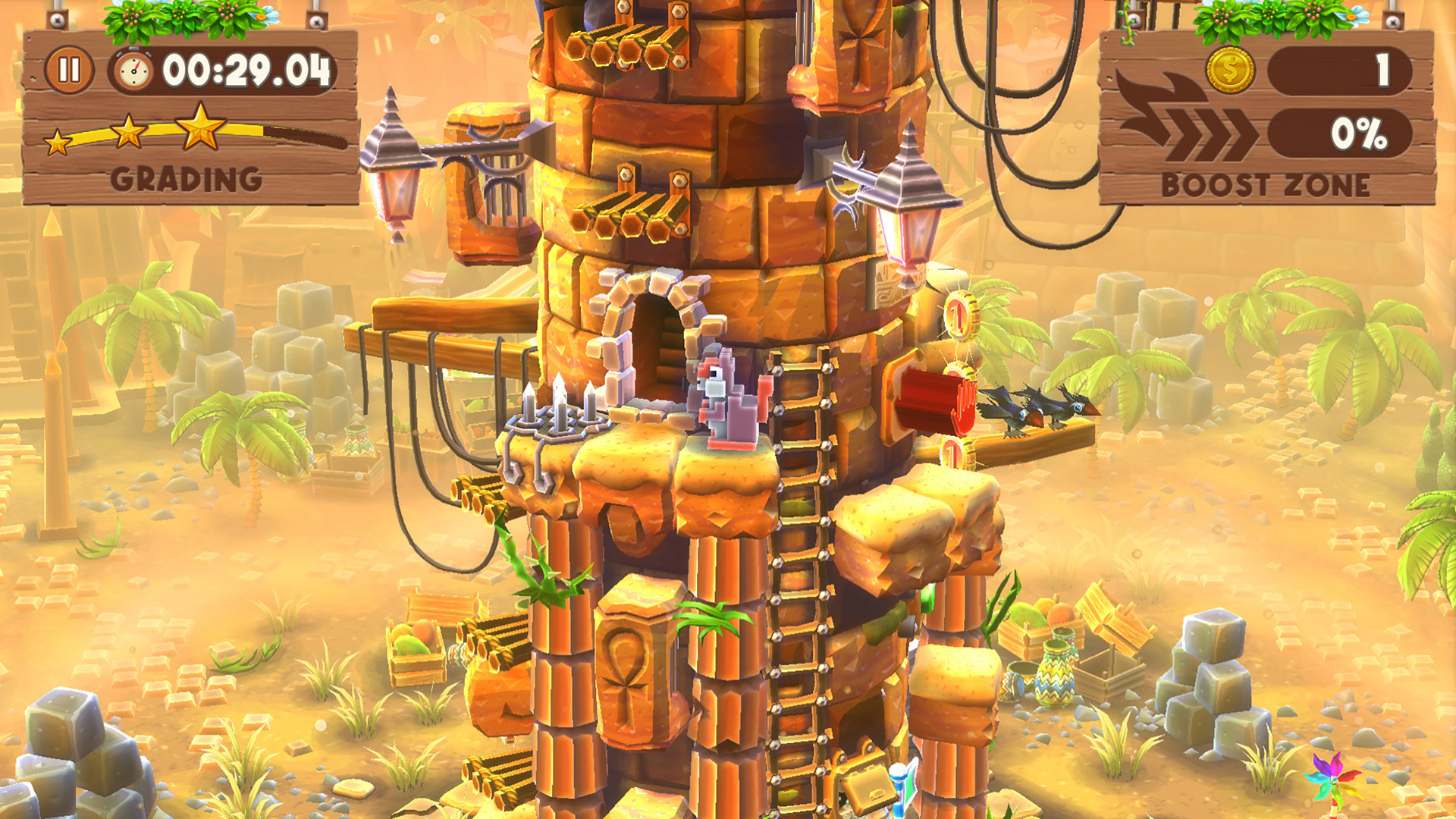 اسکرین شات 3 بازی Blocky Castle 2: Challenge