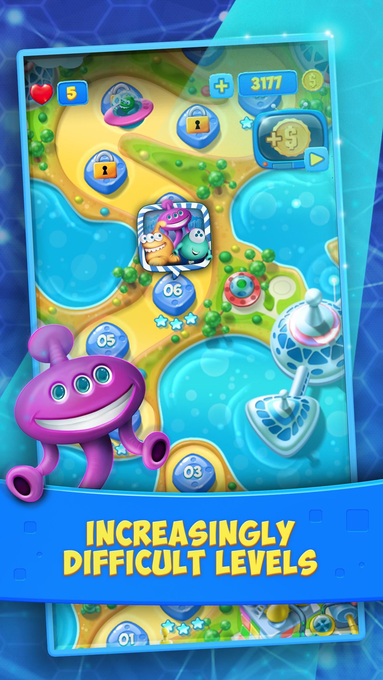 اسکرین شات 3 بازی Toon Rescue: Blast and Match