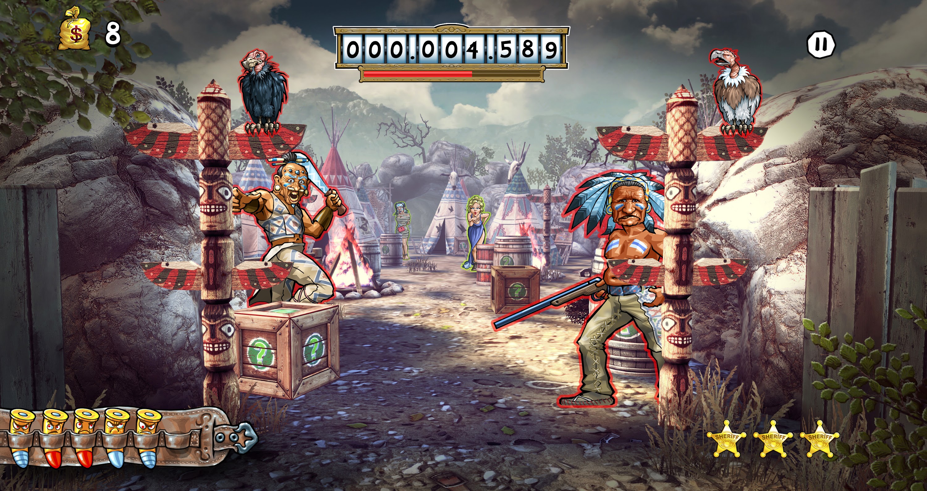 اسکرین شات 8 بازی Mad Bullets: Western Arcade