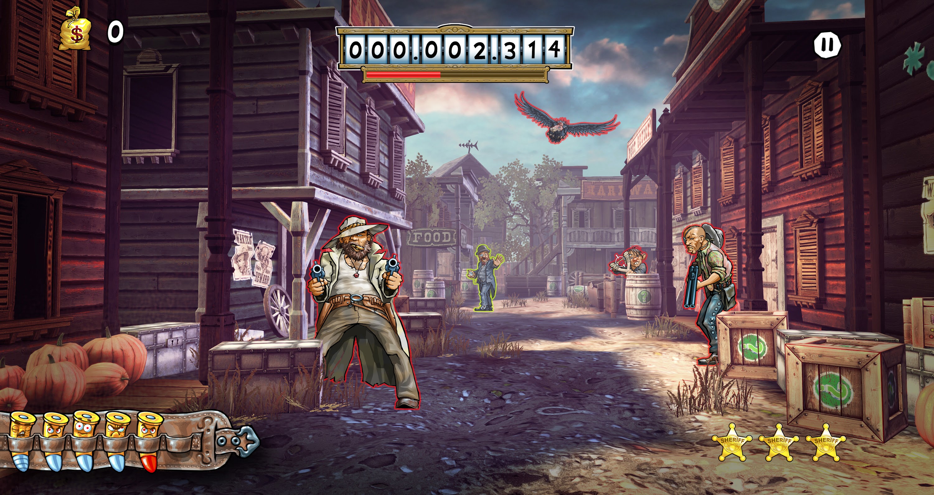 اسکرین شات 3 بازی Mad Bullets: Western Arcade
