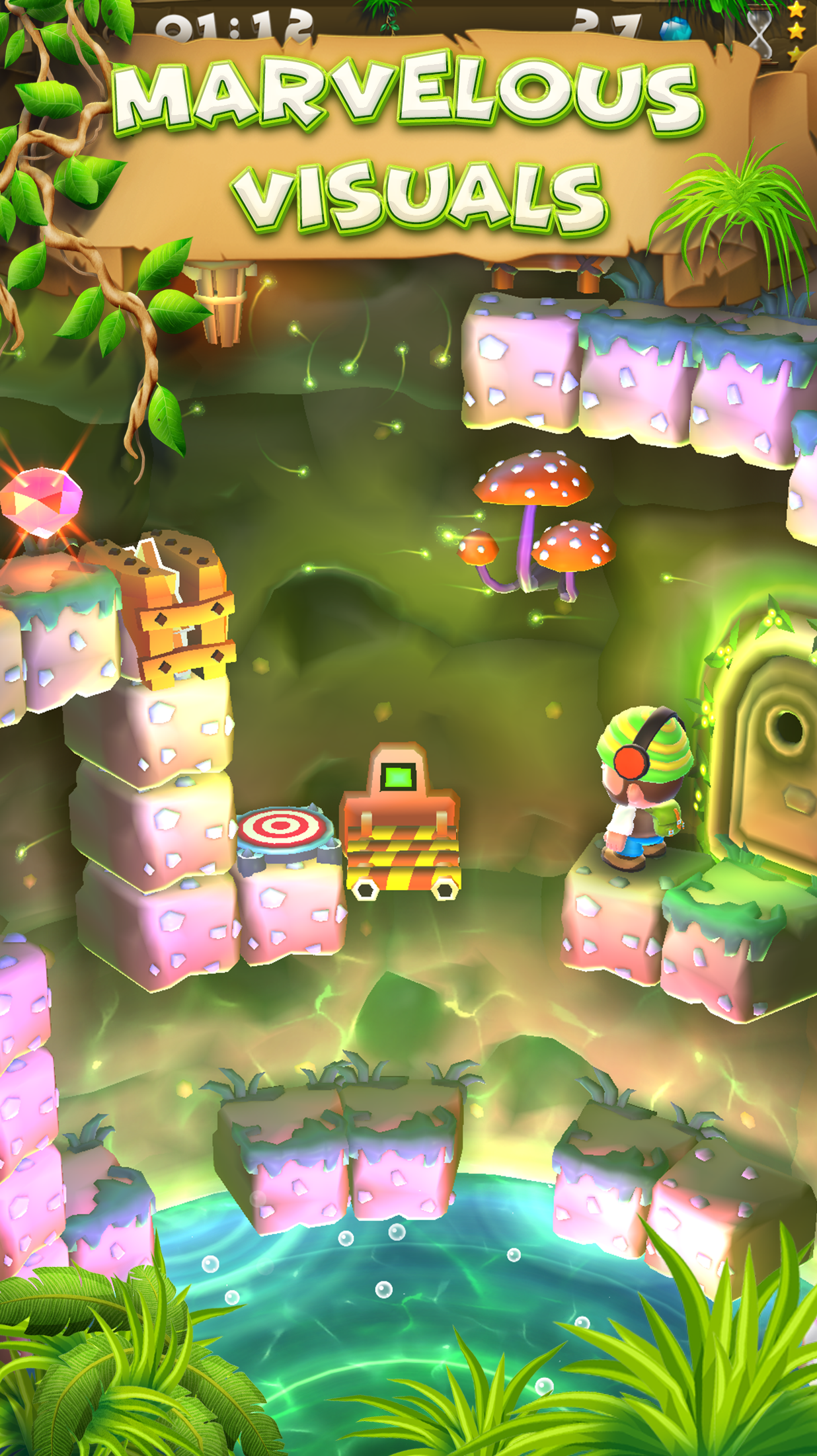 اسکرین شات 3 بازی Relic Looter: Tap Tap Jump