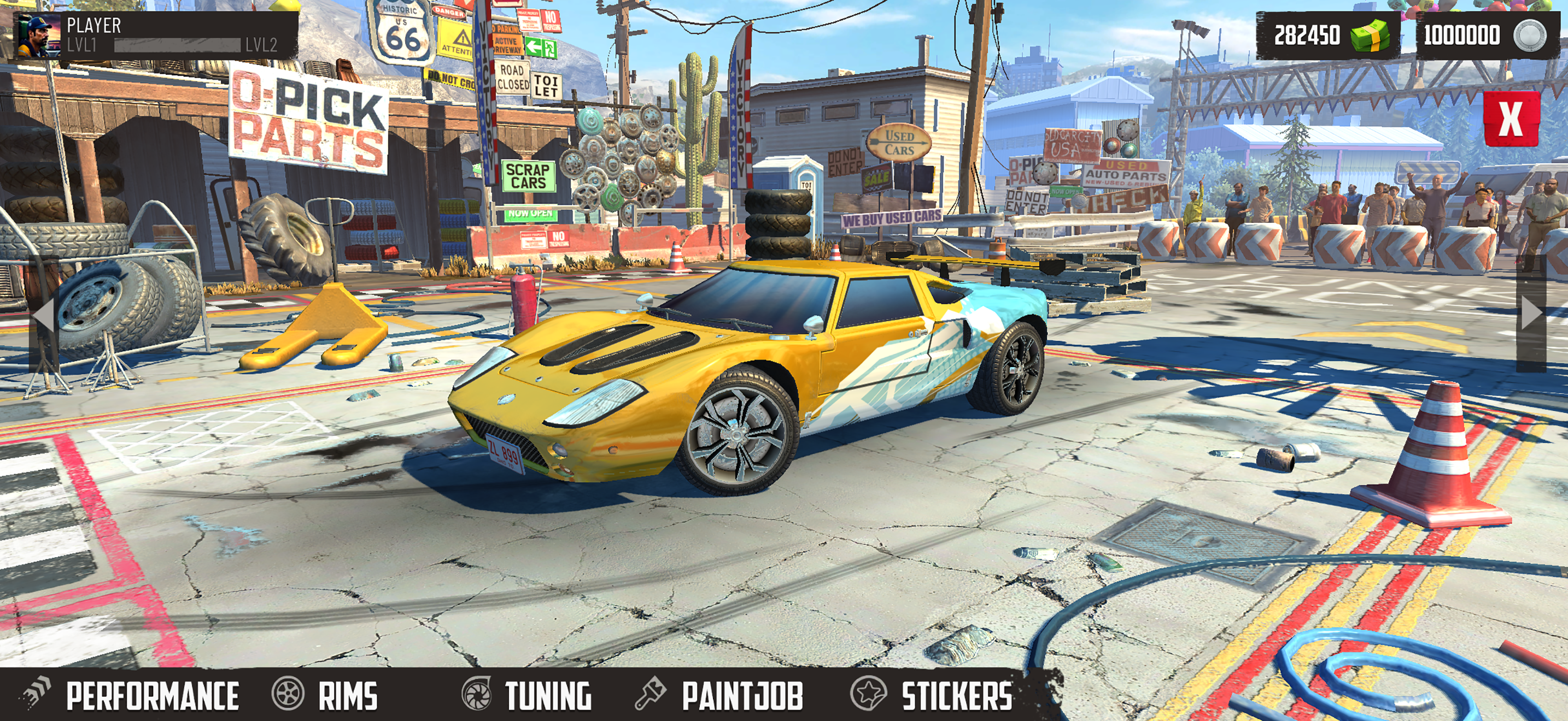 اسکرین شات 1 بازی Junkyard Rush Racing