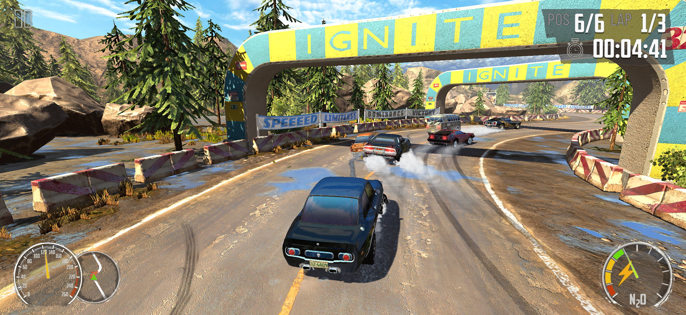 اسکرین شات 3 بازی Junkyard Rush Racing